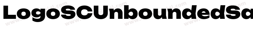 LogoSCUnboundedSans Reqular字体转换
